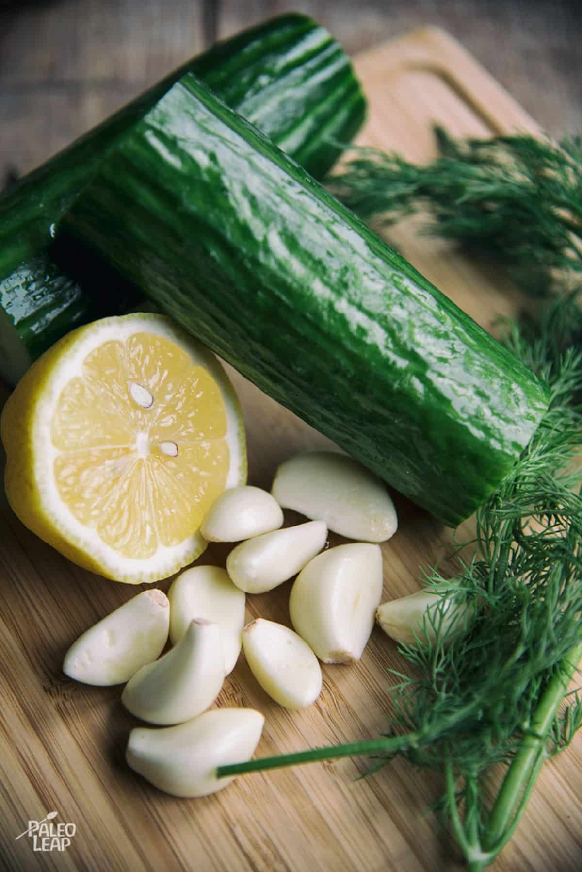 Simple Dill-Garlic Pickles Recipe Preparation