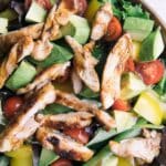 Orange Chicken with Simple Salad Recipe