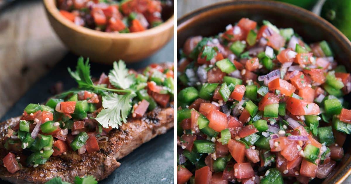 Pico De Gallo with ChiliSpiced Grilled Steak Recipe Paleo Leap