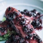 Salmon With Blackberry Sauce Recipe