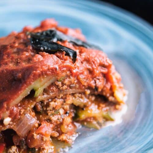 Slow Cooker Beef Zucchini Lasagna Recipe