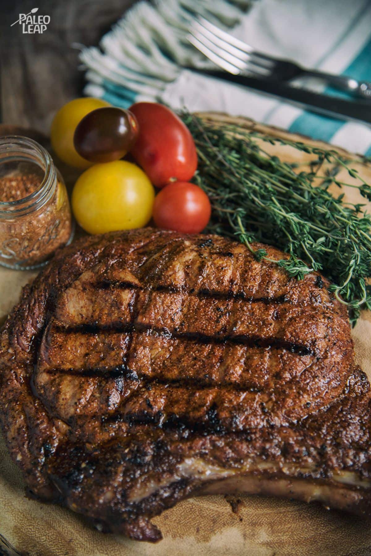Ribeye Steak with Texas-Style Rub
