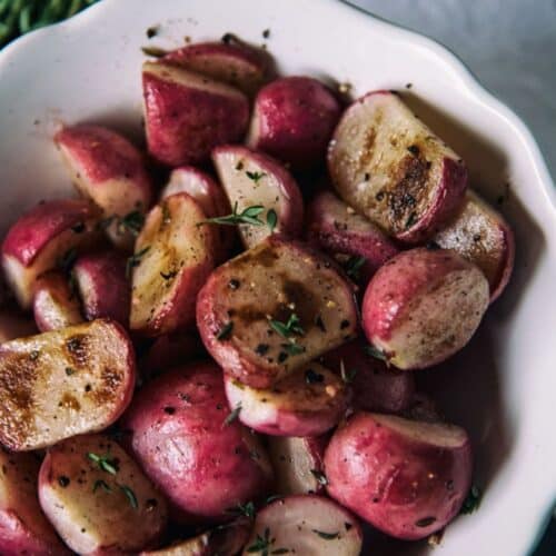Grilled Garlic and Thyme Radishes Recipe
