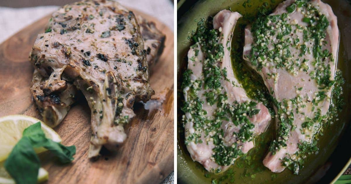 Lemon And Basil Grilled Lamb Chops Recipe Paleo Leap