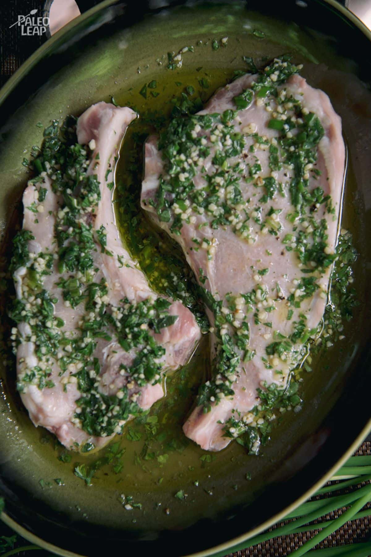 Lemon And Basil Grilled Lamb Chops Recipe Preparation