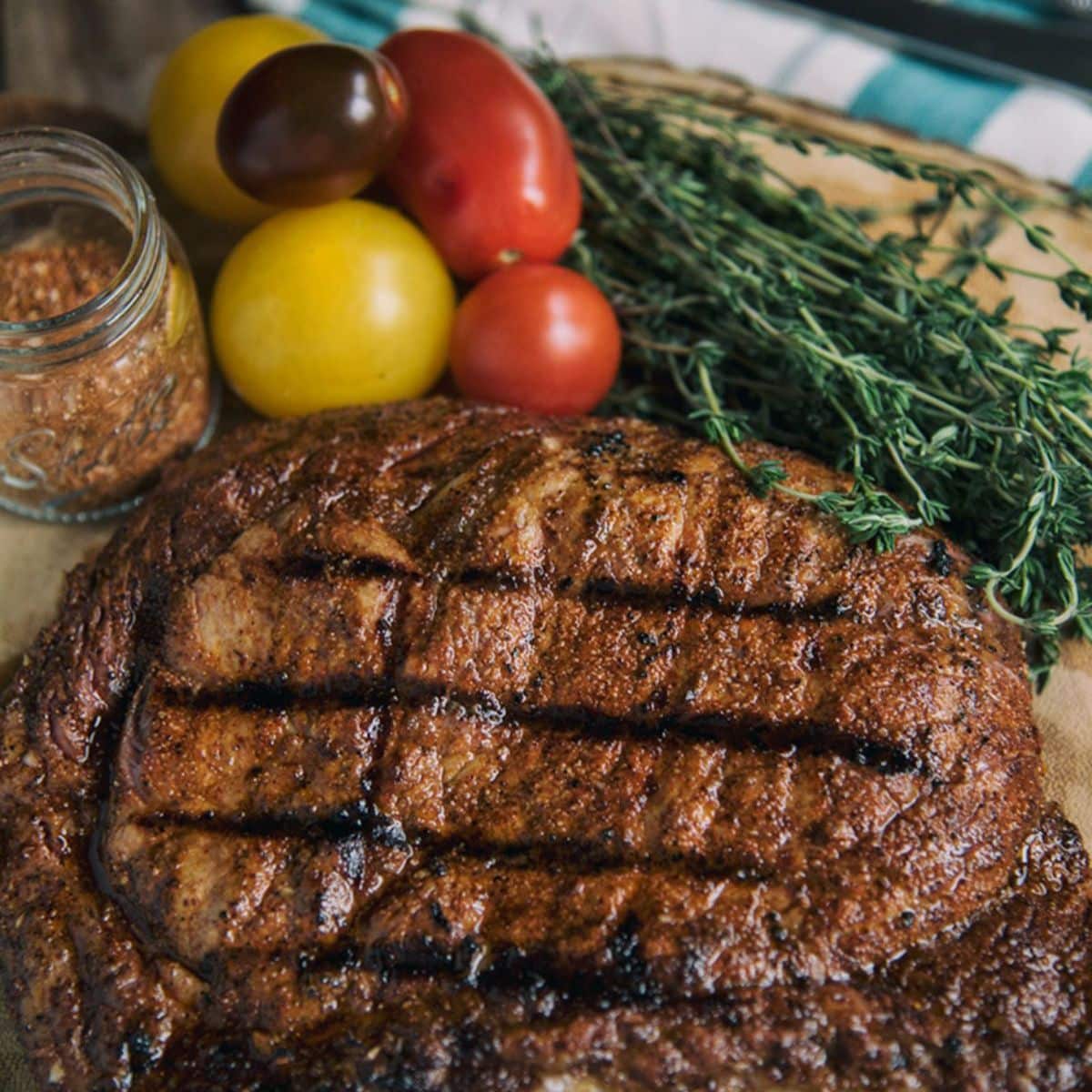 Ribeye Steak with Texas-Style Rub Recipe