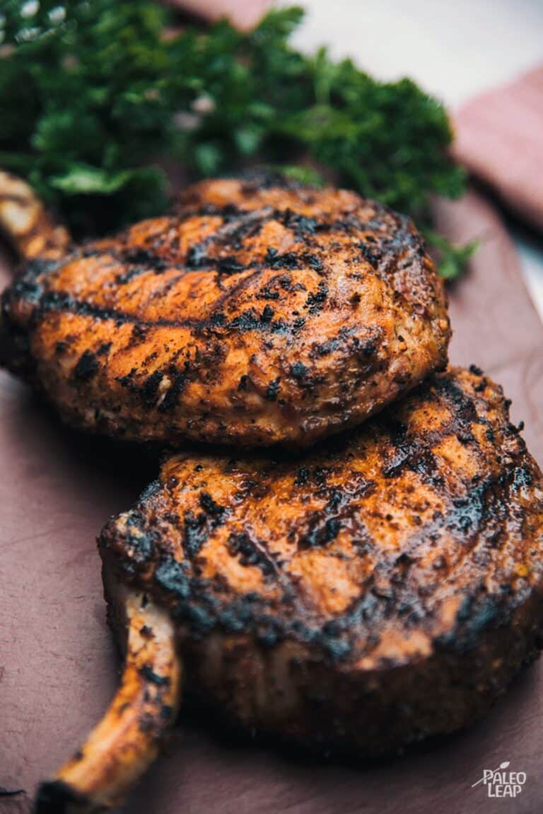Grilled Cajun Pork Chops Recipe Paleo Leap