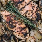 Grilled Garlic and Herb Chicken and Potatoes Recipe