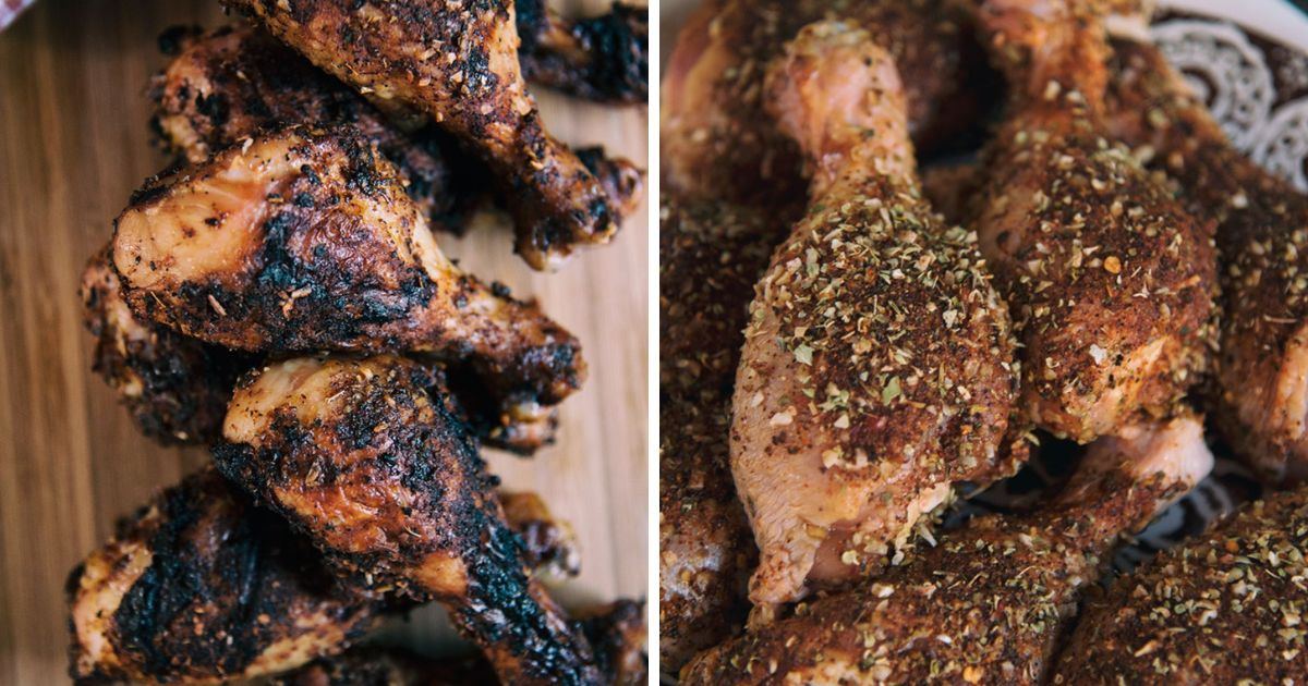 Grilled Seasoned Chicken Drumsticks Recipe Paleo Leap