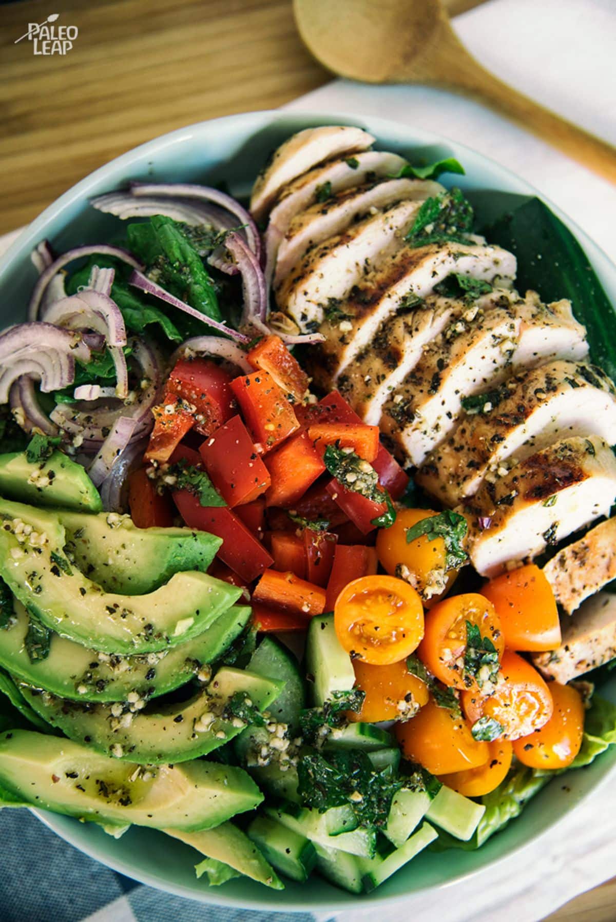 Chicken Salad With Herb Dressing
