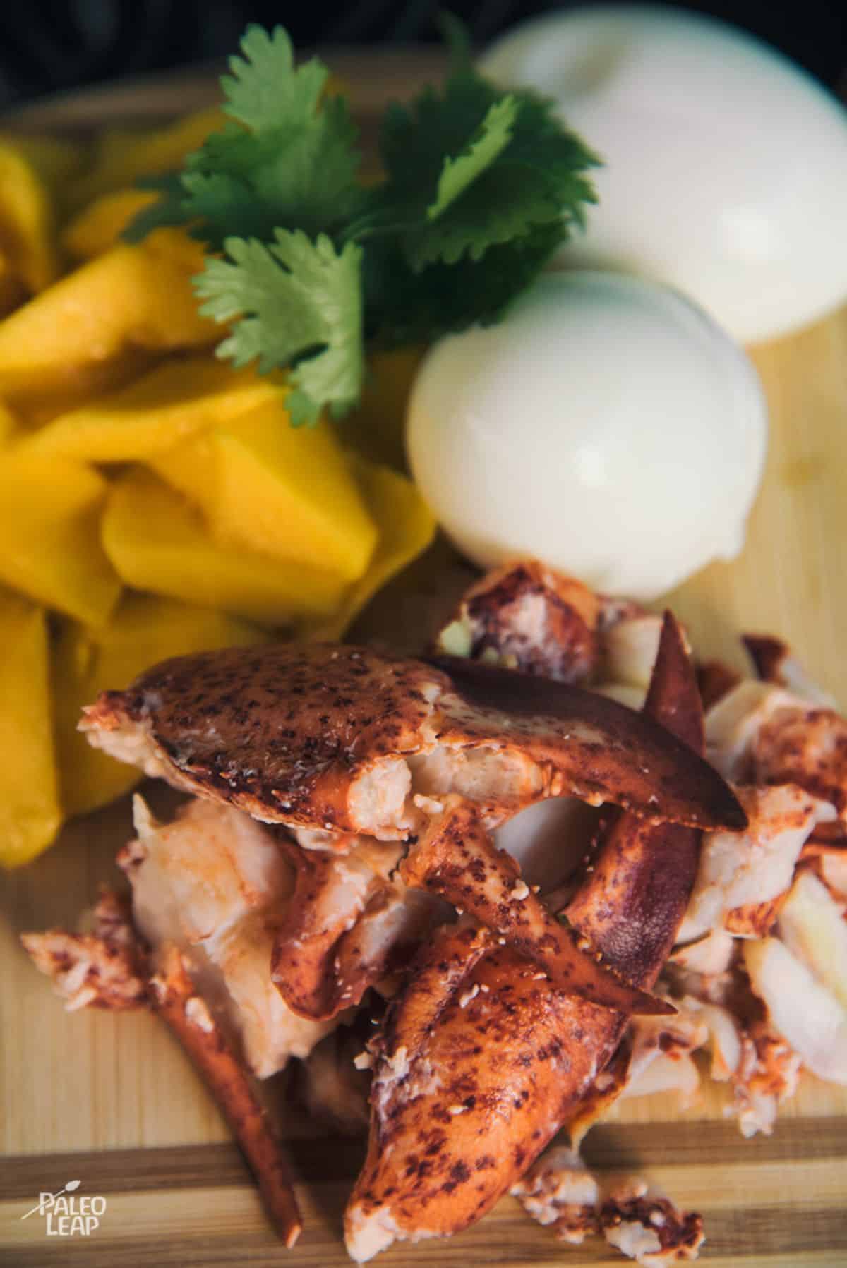 Lobster and Mango Salad Recipe Preparation