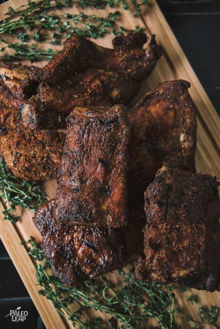 Dry Rub Ribs Recipe Paleo Leap
