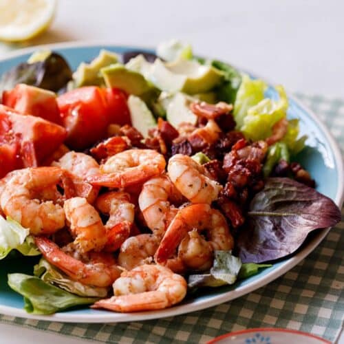 Shrimp Bacon and Avocado Salad Recipe