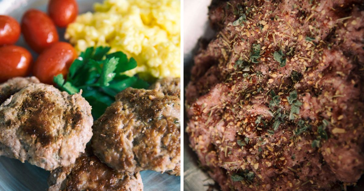 Keto Breakfast Pork Sausages Recipe Paleo Leap