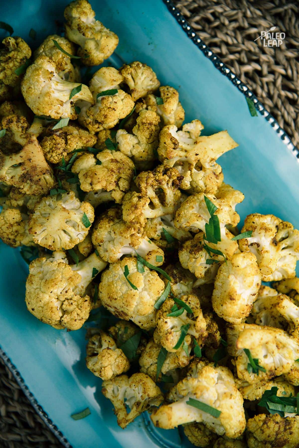 Roasted Curry Cauliflower