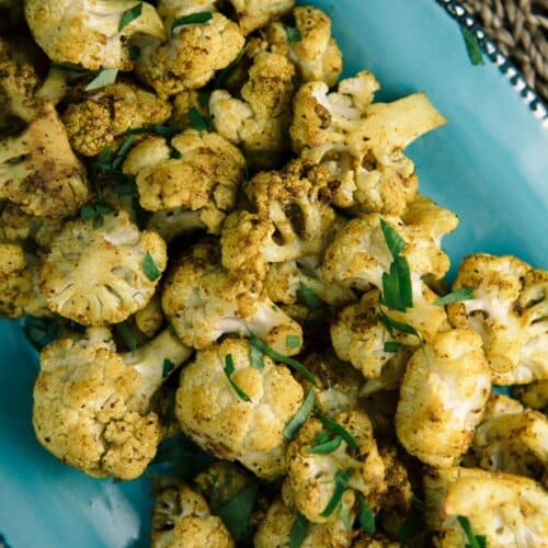 Roasted Curry Cauliflower Recipe