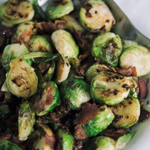 Sauteed Brussels Sprouts With Bacon Recipe