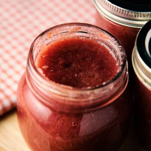 Strawberry And Rhubarb Compote Recipe