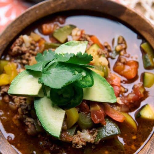 Paleo Taco Soup Recipe