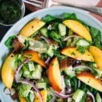 Peach And Bacon Salad Recipe