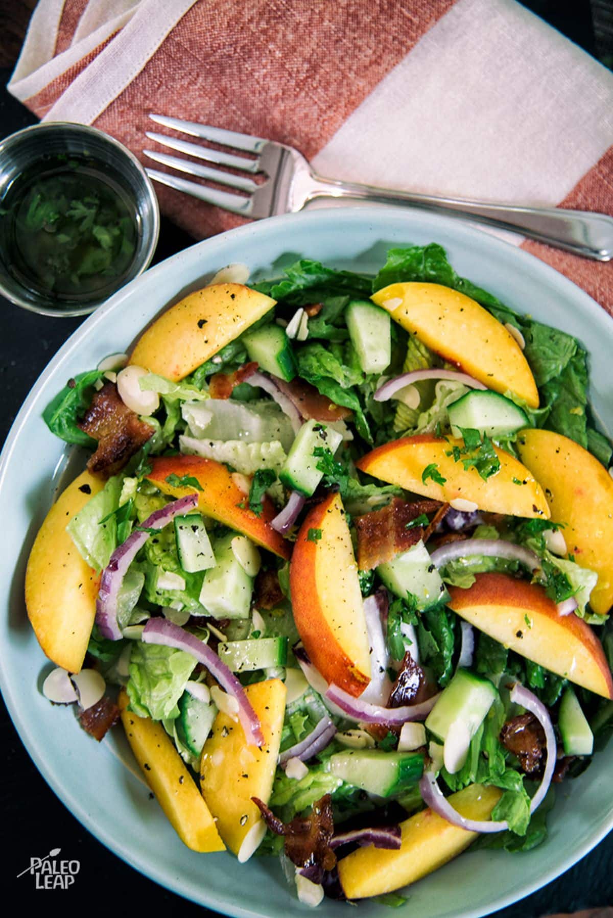 Peach And Bacon Salad