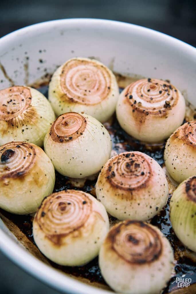 Oven Roasted Onions Recipe | Paleo Leap