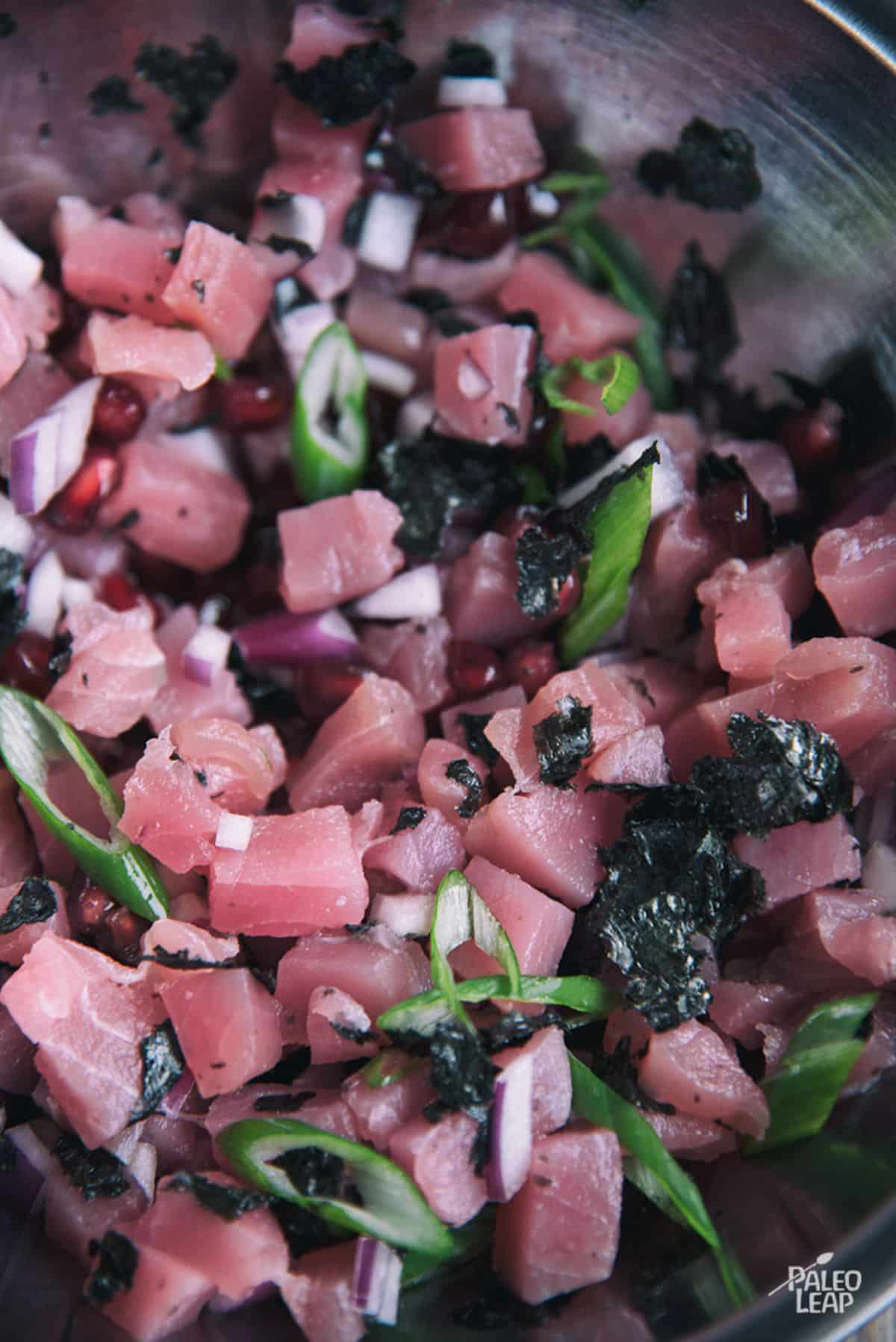 Keto Tuna Salad Recipe Preparation