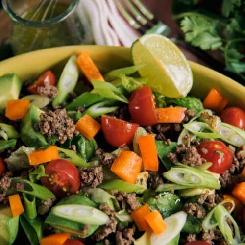 Keto Taco Salad Recipe