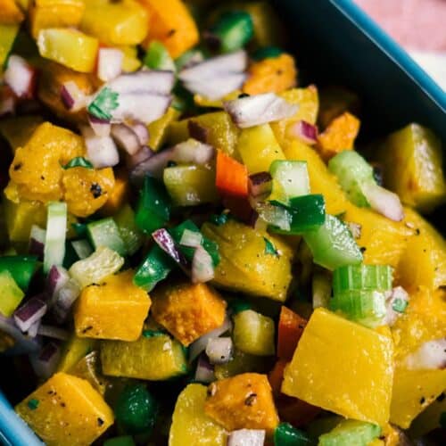 Roasted Sweet Potato Vegetable Salad Recipe