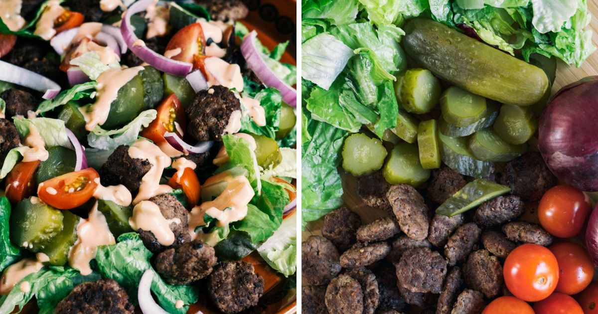 Keto Hamburger Salad Recipe Paleo Leap