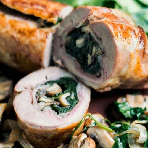 Keto Stuffed Pork Tenderloin Recipe