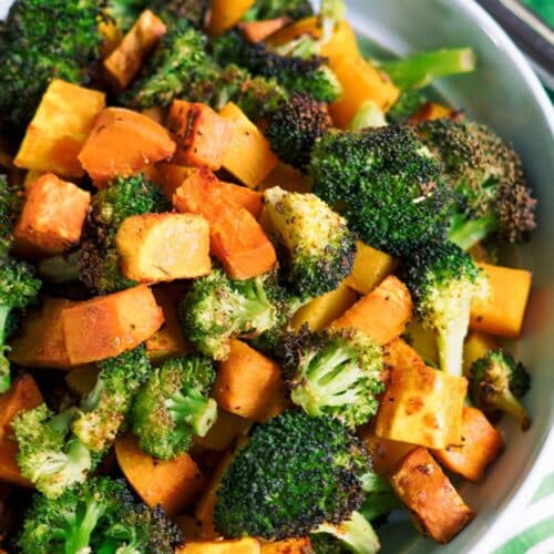 Oven Roasted Broccoli And Squash Recipe