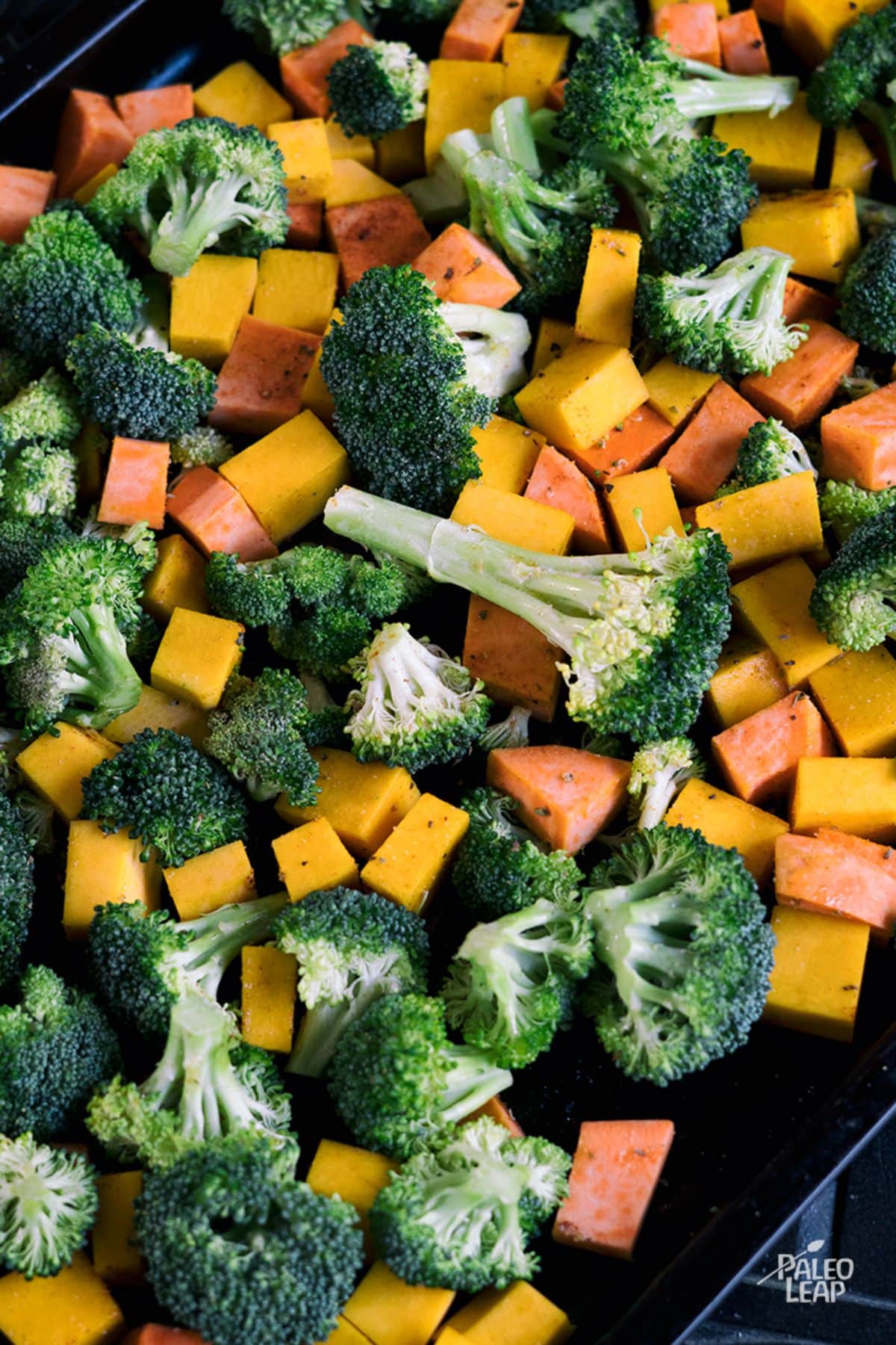 Oven Roasted Broccoli And Squash Recipe Preparation