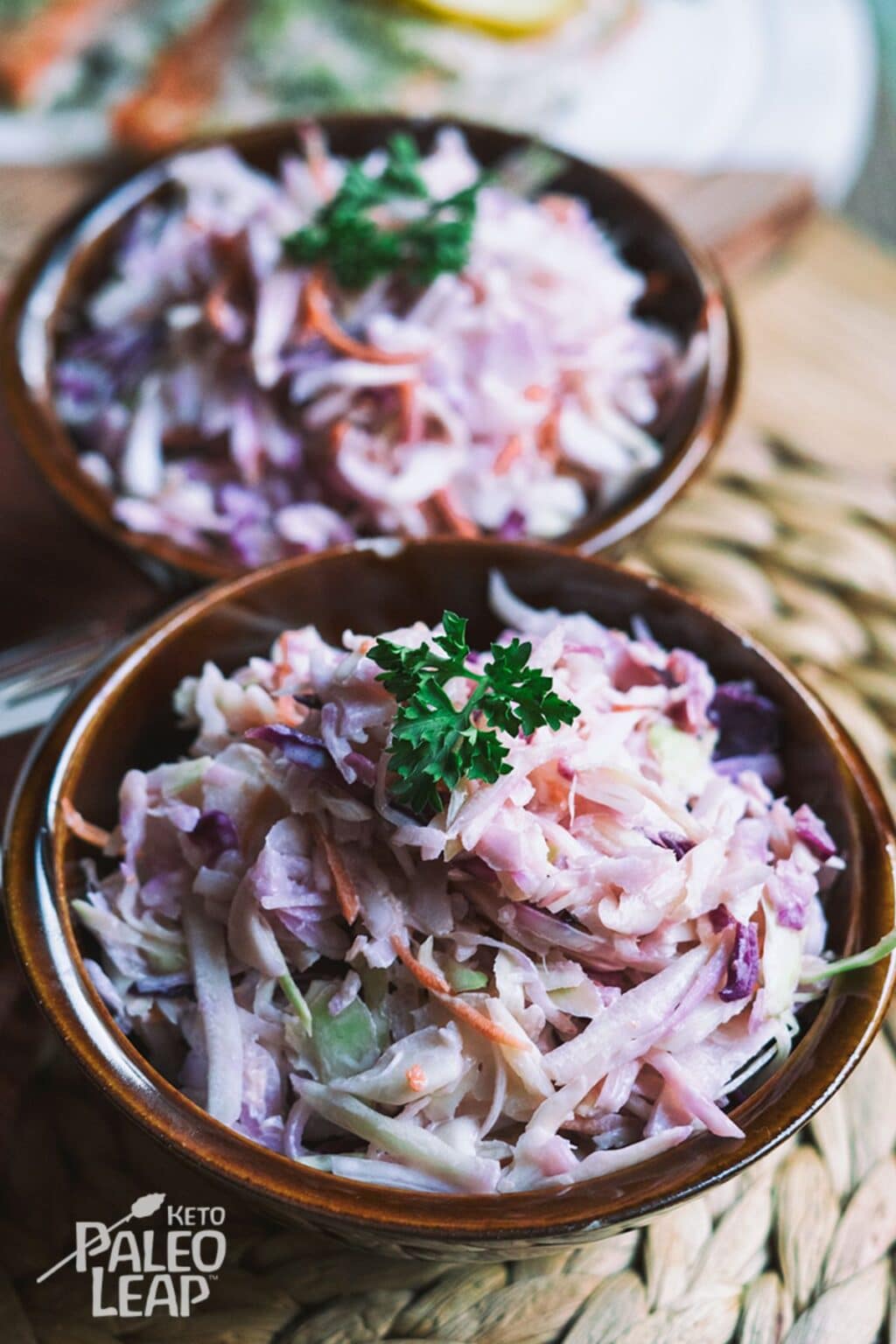 Simple Keto Coleslaw Recipe Paleo Leap