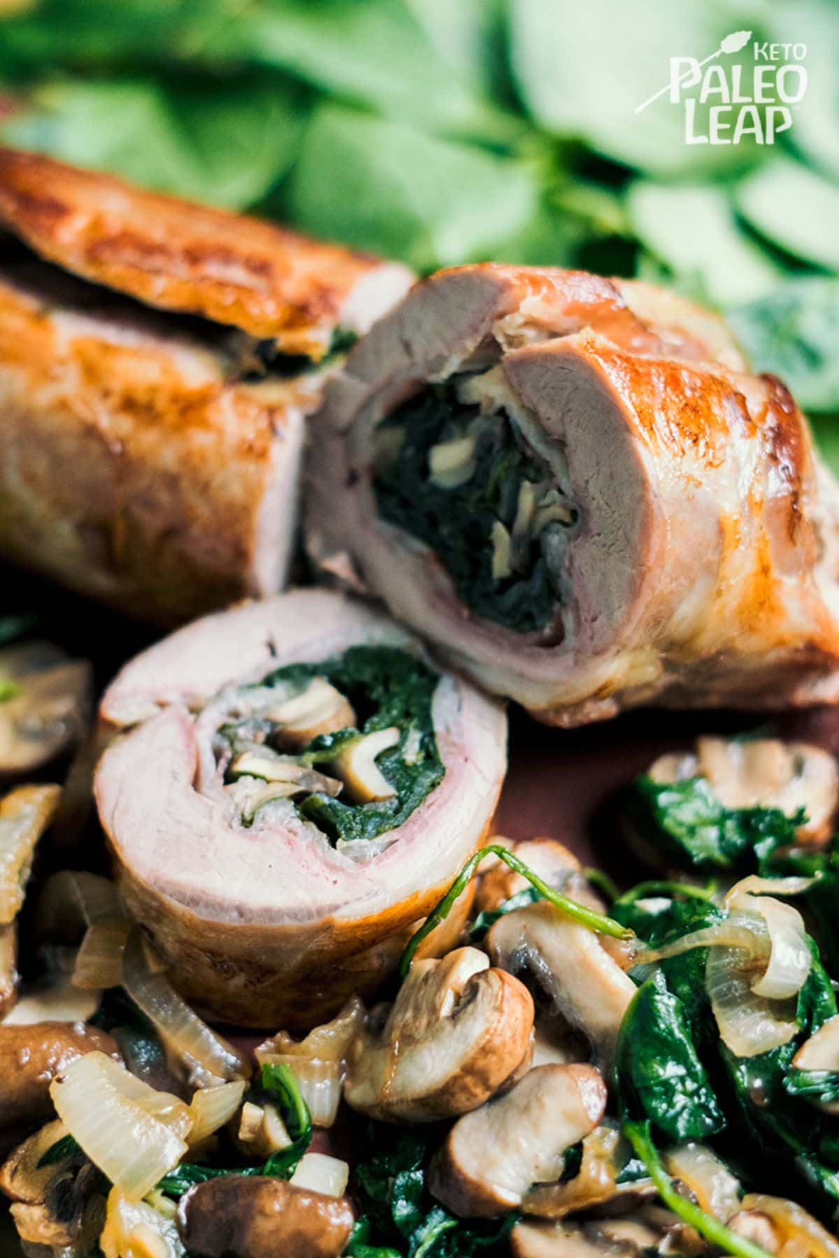 Keto Stuffed Pork Tenderloin