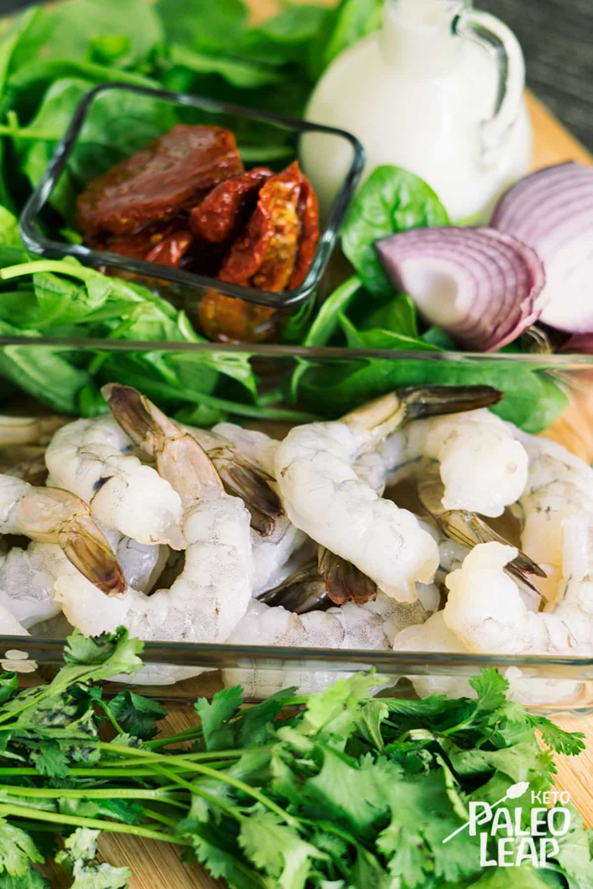 Keto Tuscan-Style Shrimp Recipe Preparation