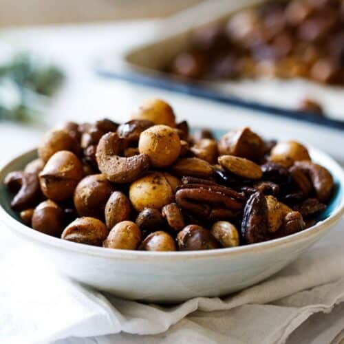 Cayenne-Rosemary Roasted Nuts Recipe