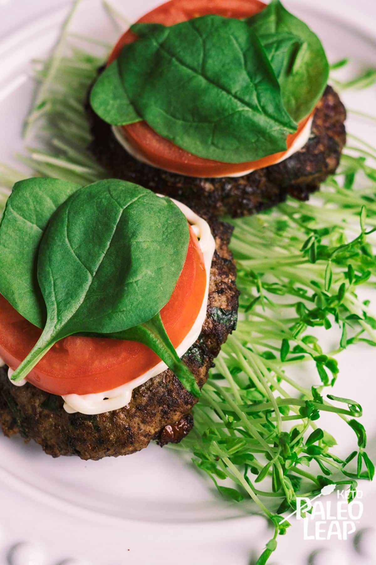 Keto Greek-Style Burgers