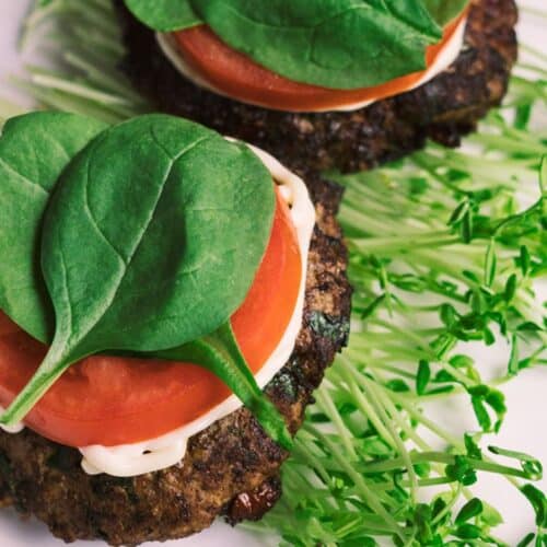 Keto Greek-Style Burgers Recipe