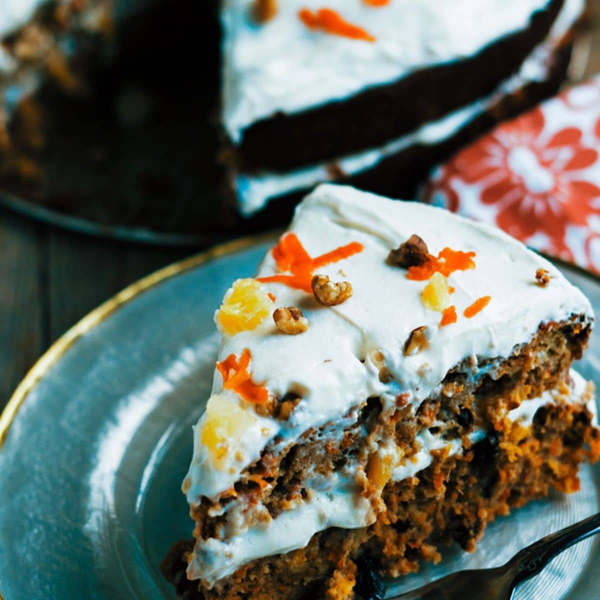 Paleo Carrot Cake Featured