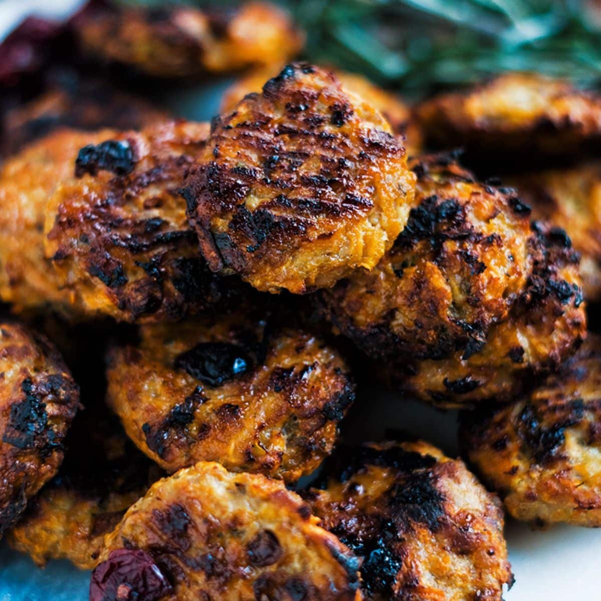 Turkey Cranberry and Sweet Potato Bites Featured