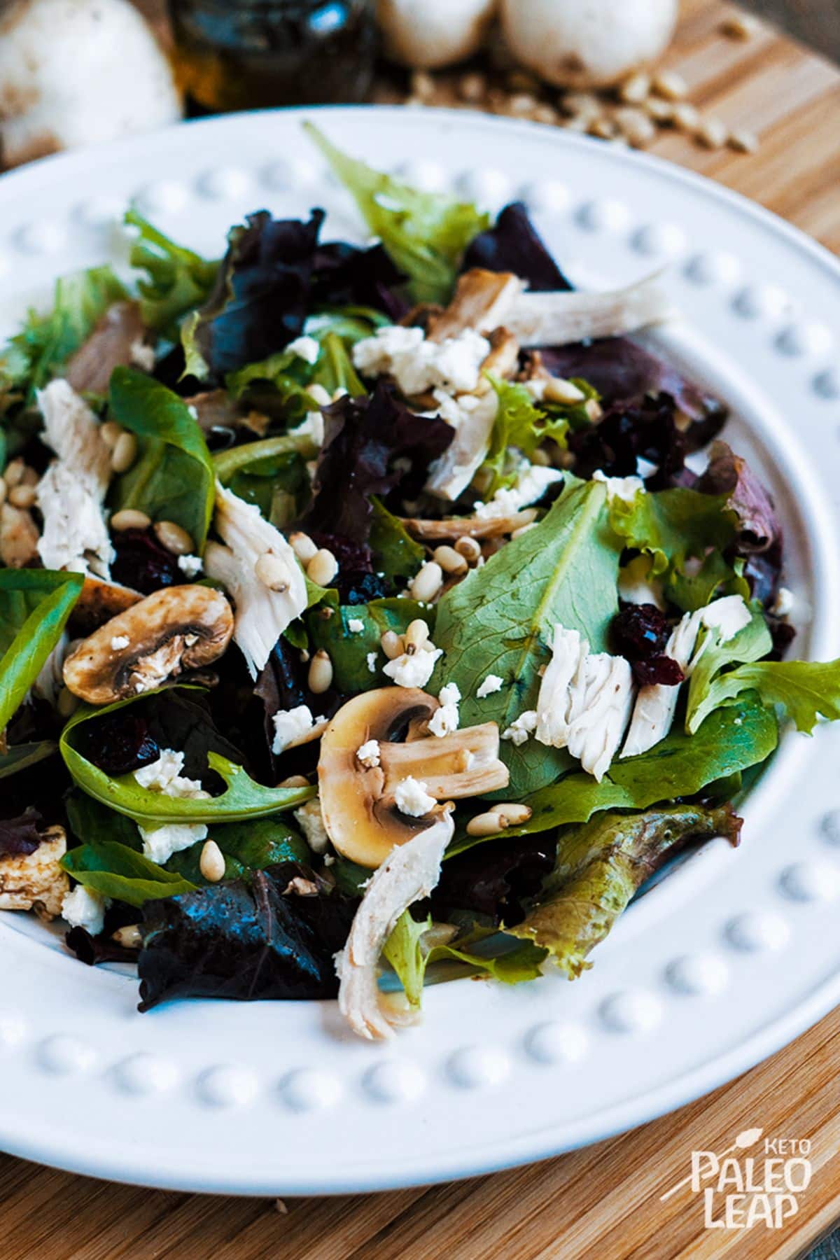 Turkey And Mushroom Salad