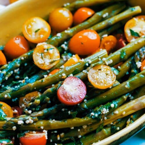 Asparagus And Tomato With Gremolata Recipe