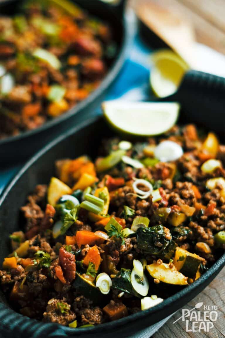 Keto Taco Skillet Recipe Paleo Leap