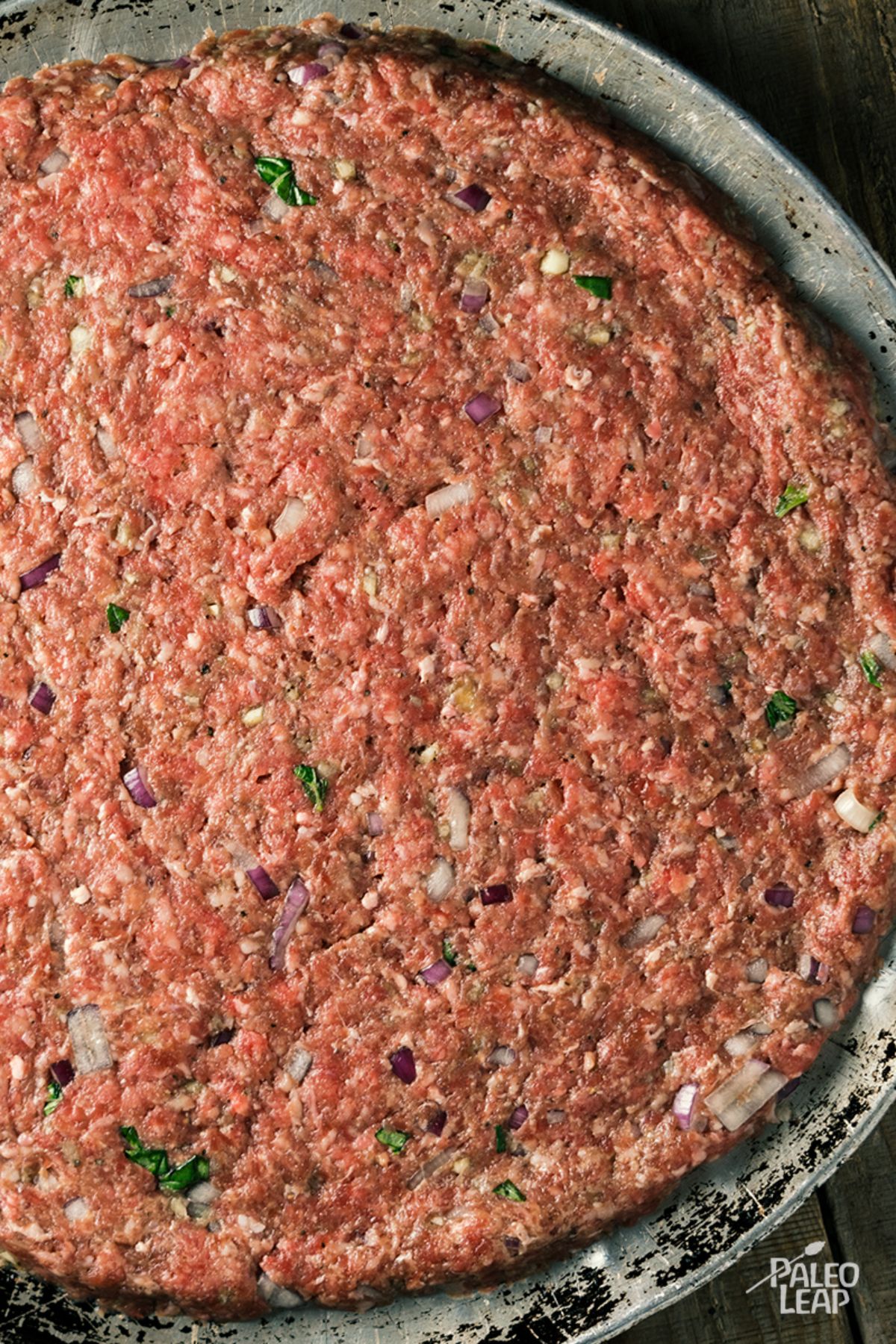 Paleo Meatza Recipe Preparation