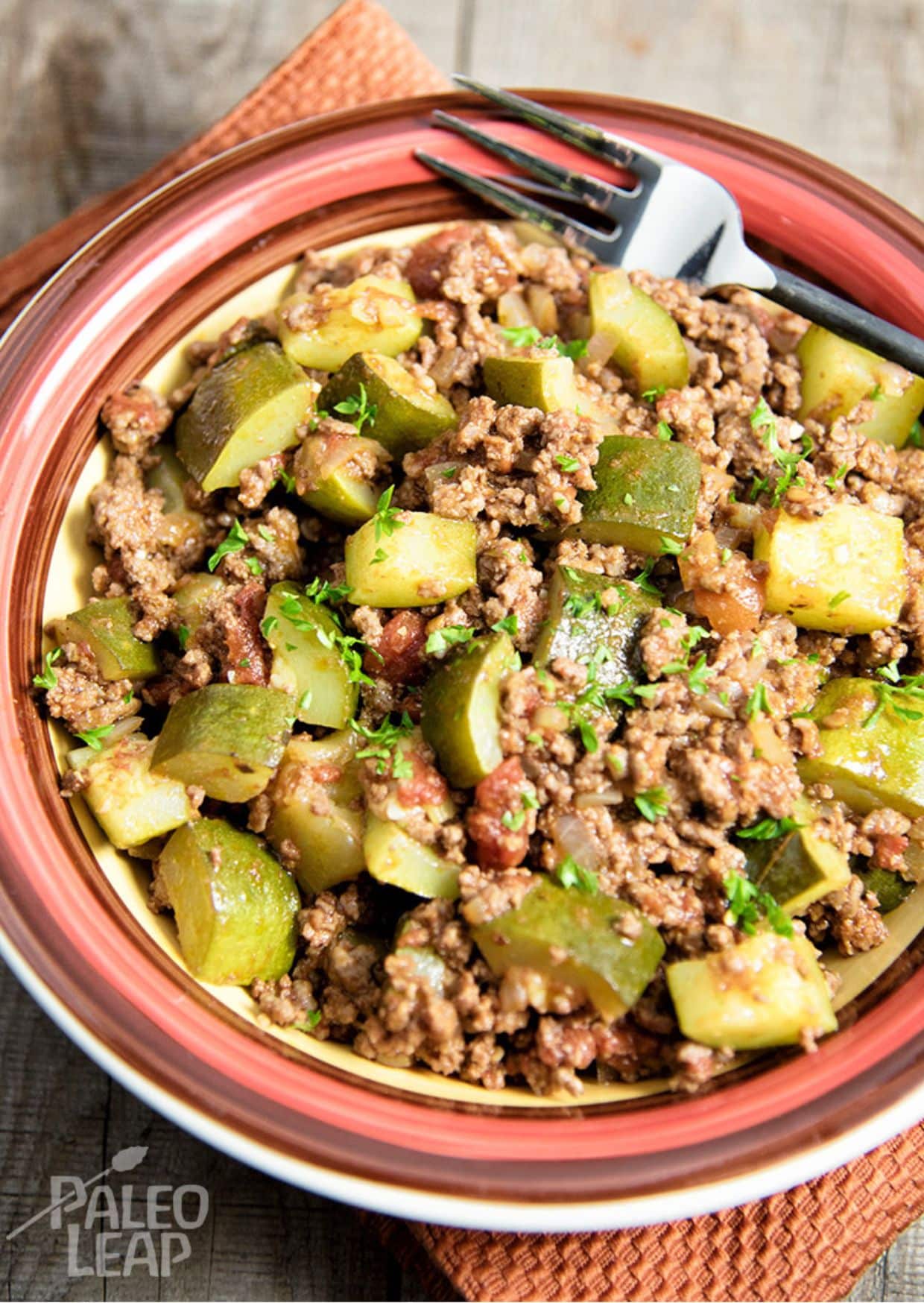 Ground Beef and Squash Skillet - Eating Bird Food