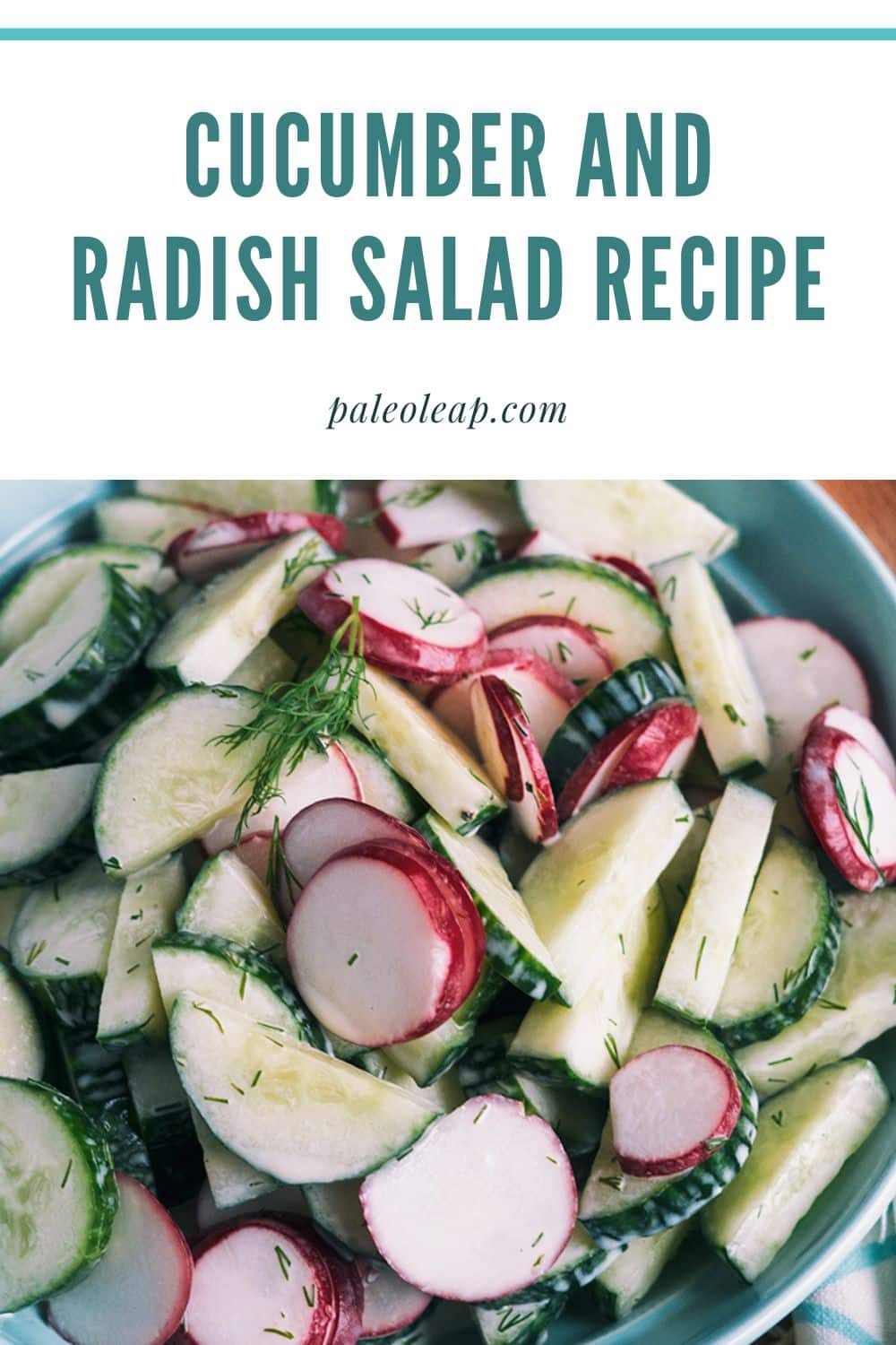 Cucumber And Radish Salad Recipe | Paleo Leap