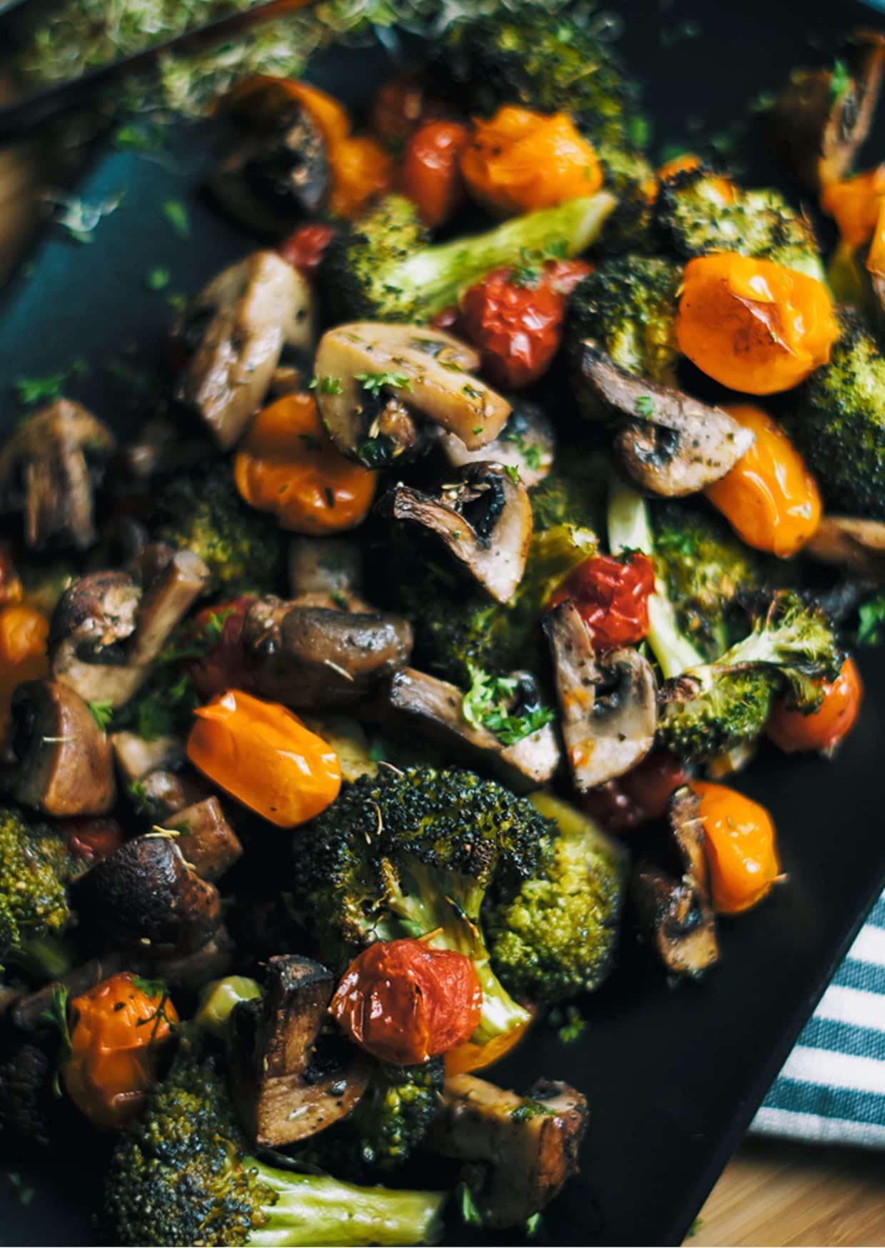 Roasted Vegetables With Italian Herbs