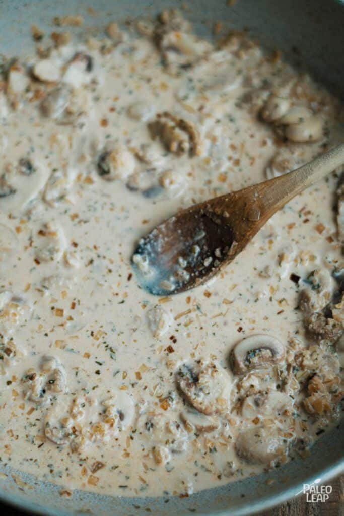 Slow Cooker Beef With MushroomOnion Sauce Recipe Paleo Leap