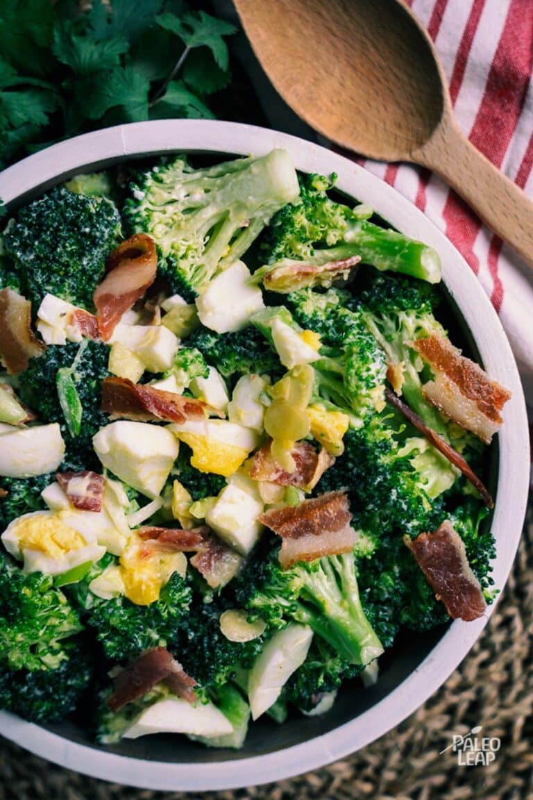 Broccoli and Egg Salad Recipe Paleo Leap